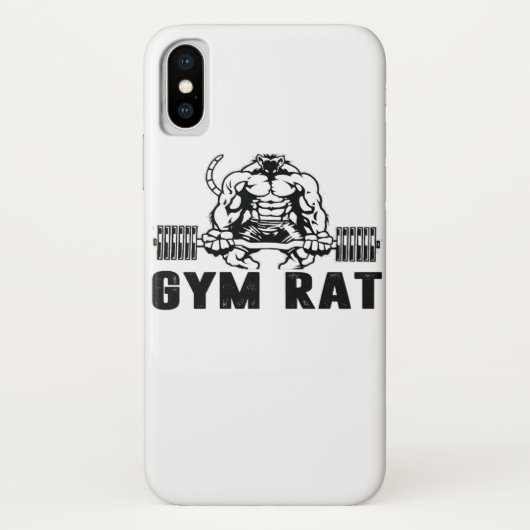 Gym Rat Case-Mate iPhone Case (Achterkant)