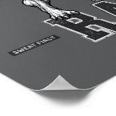 Gym Rat Deadlift -Lifting Humor- Bodybuilding Art Poster (Hoek)