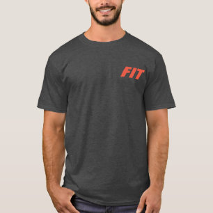 Gym Rat en Couch Potato en Fit Funny and Cool T-shirt