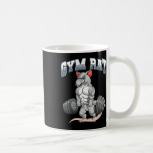 Gym Rat Fitness Bodybuilding Koffiemok