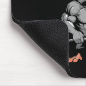 Gym Rat Fitness Bodybuilding Workout Spierpomp Muismat (Hoek)