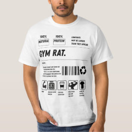 Gym Rat Formula: Handle With Gains T-shirt