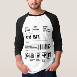 Gym Rat Formula: Handle With Gains T-shirt