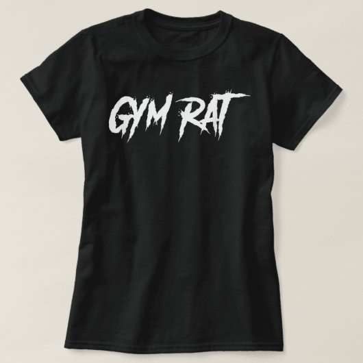 Gym Rat Gifts Mannen Essential Clothes Hustle Fitn T-shirt (Design voorkant)
