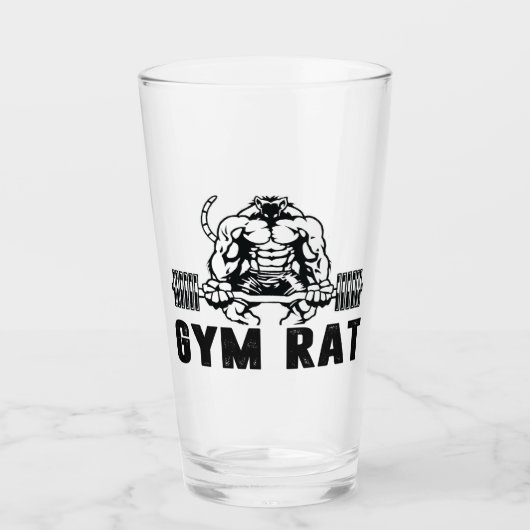 Gym Rat Glas (Voorkant)