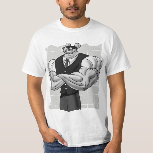 Gym Rat Mafia/Bouncer T-shirt (Voorkant)