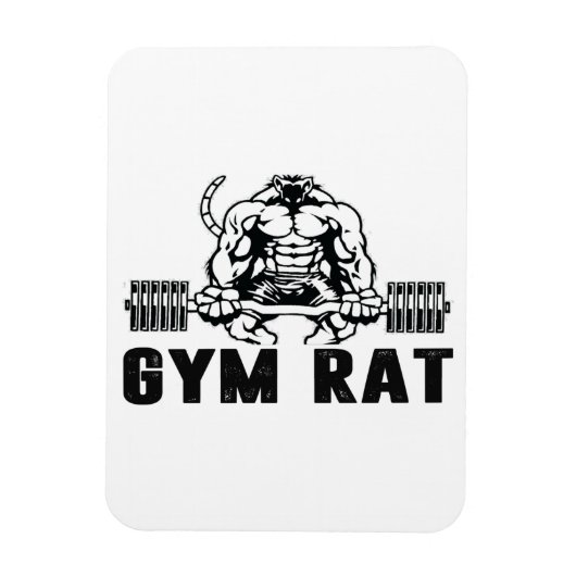 Gym Rat Magneet (Verticaal)