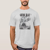 Gym Rat (mannelijk) T-shirt (Voorkant)