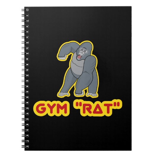 Gym Rat Paper Notitieboek (Voorkant)
