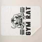 Gym Rat Sherpa Deken (Voorkant (horizontaal))