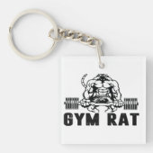 Gym Rat Sleutelhanger (voorkant)