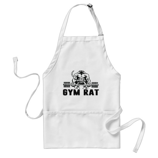 Gym Rat Standaard Schort (Voorkant)