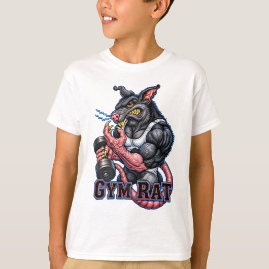 GYM-rat T-shirt (Voorkant)