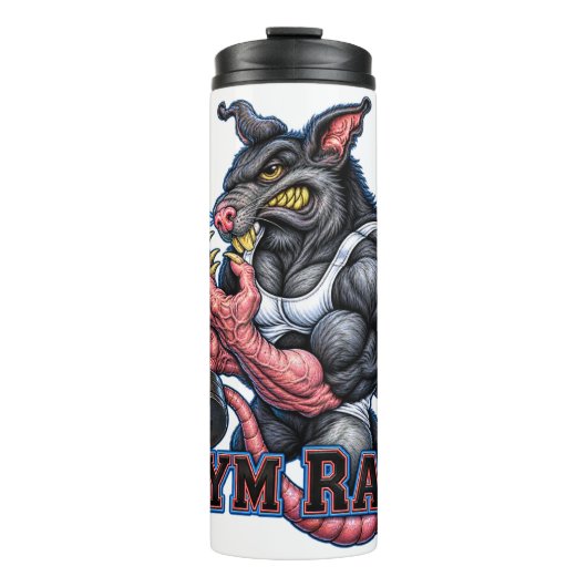 GYM-rat Thermosbeker (Voorkant)
