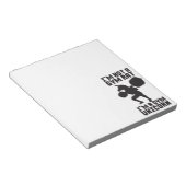 Gym Rat vs Gym Eenhoorn - Grappige Workout Inspira Notitieblok (Schuin)