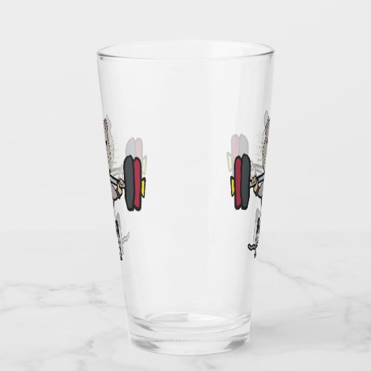 Gym Rat Weightlift Glas (Links)