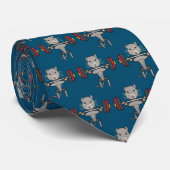 Gym Rat Weightlift Stropdas (Opgerold)