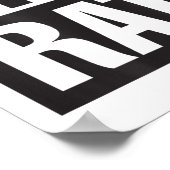 Gym Rat - Workout - Hustle - Fitness - Motivation  Poster (Hoek)