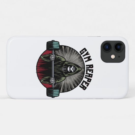 Gym Reaper Workout Case-Mate iPhone Case (Achterkant (horizontaal))