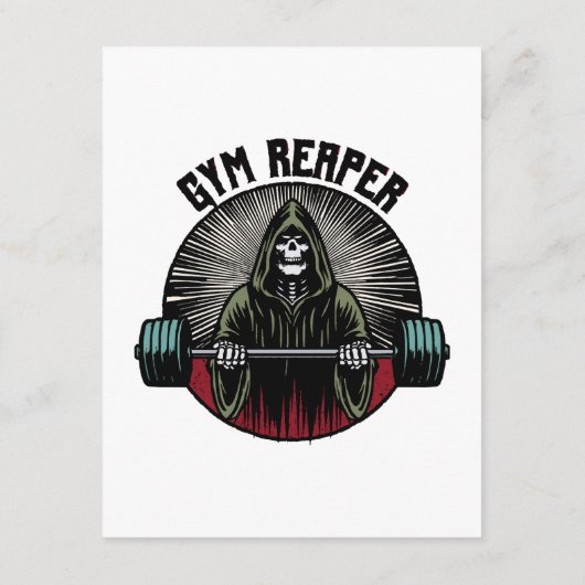 Gym Reaper Workout Informatiekaartje (Achterkant)