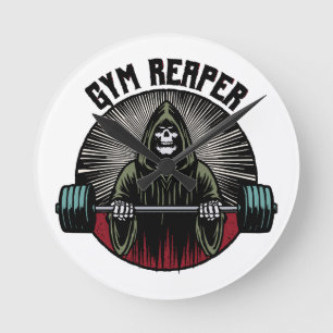 Gym Reaper Workout Ronde Klok