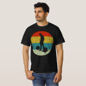 gym retro  silhouette 70s t-shirt (Voorkant volledig)