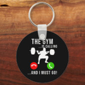 Gym roept de Geschiktheid van de WonkBouwgewicht v Sleutelhanger (Voorkant)