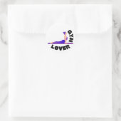 Gym Ronde Sticker (Tas)