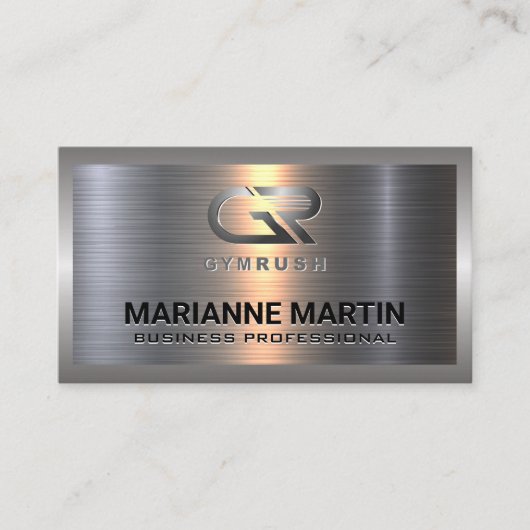 Gym Rush Visitekaartje (Voorkant)