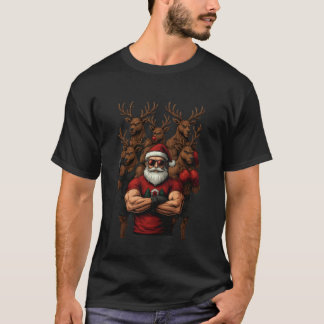 Gym santa t-shirt