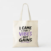 Gym Sfeer Tote Bag (Achterkant)