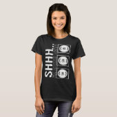 Gym Shh I m Doing Math Workout Equipment Weightlif T-shirt (Voorkant volledig)