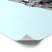 Gym Skelet Poster (Hoek)