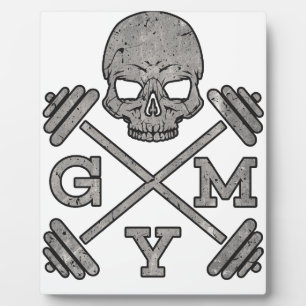 Gym Skeleton Poster Sport Fitness Fotoplaat