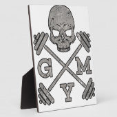 Gym Skeleton Poster Sport Fitness Fotoplaat (Zijkant)