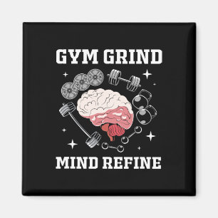 Gym Slijpen Geest Verfijnd Bodybuilding Grappige G Magneet