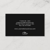 Gym Sport Sneaker White Shoes Visitekaartje (Achterkant)