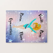 Gym Star Deep Blonde, Hazel Eyes, Turquoise Leo Legpuzzel (Horizontaal)