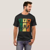 Gym T-shirt met korte mouwen (Voorkant volledig)