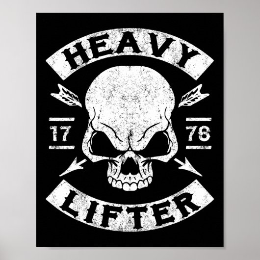 Gym T-Shirt Poster (Voorkant)