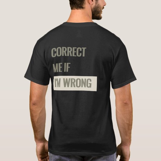 GYM T T-SHIRT (Achterkant)