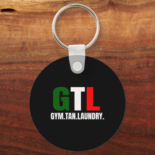 Gym Tan Laundry Gtl New Jersey Nj Shore  Sleutelhanger (Voorkant)