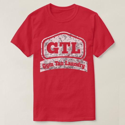 Gym Tan-wasgoed Gym T-shirt (Design voorkant)