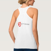 gym tank voor logo, voor vrouwen (Achterkant)