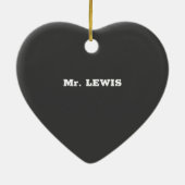 Gym Teacher Appreciation Day Balls, Geweldige Keramisch Ornament (Achterkant)