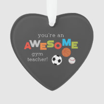 Gym Teacher Appreciation Day Balls, Geweldige