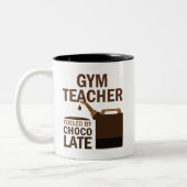 Gym Teacher (Funny) Gift Tweekleurige Koffiemok (Links)