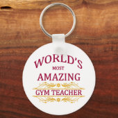 Gym Teacher Sleutelhanger (Voorkant)