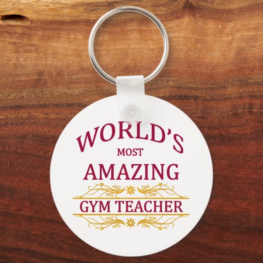 Gym Teacher Sleutelhanger (Voorkant)
