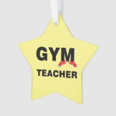 Gym Teacher Sneakers Ornament (voorkant)